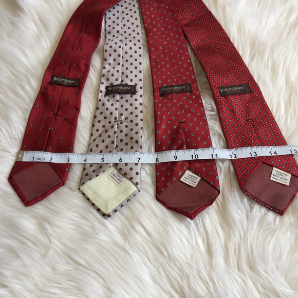 Set of 4 Yves Saint Laurent Neckwear - Picture 5 of 8